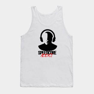 Speedcore Addict - Black Tank Top